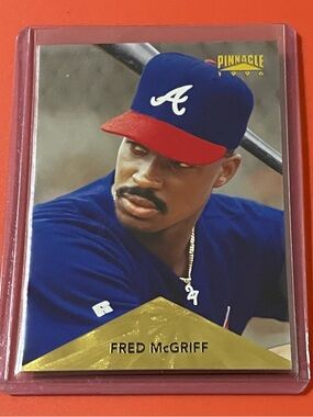 Fred McGriff #209 1996 Pinnacle Baseball Trading Card